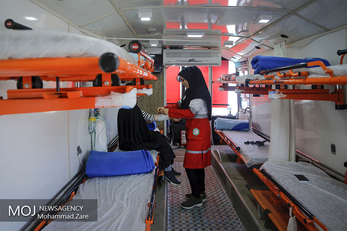 پایگاه خدمات نوروزی هلال احمر استان قم 