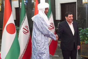 نخست وزیر نیجر مورد استقبال معاون اول رئیس جمهور قرار گرفت