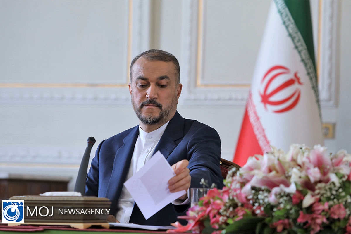 نشست خبری وزیر امور خارجه