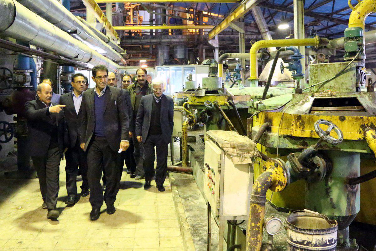 گودرز امیری در کارخانه قند بروجرد