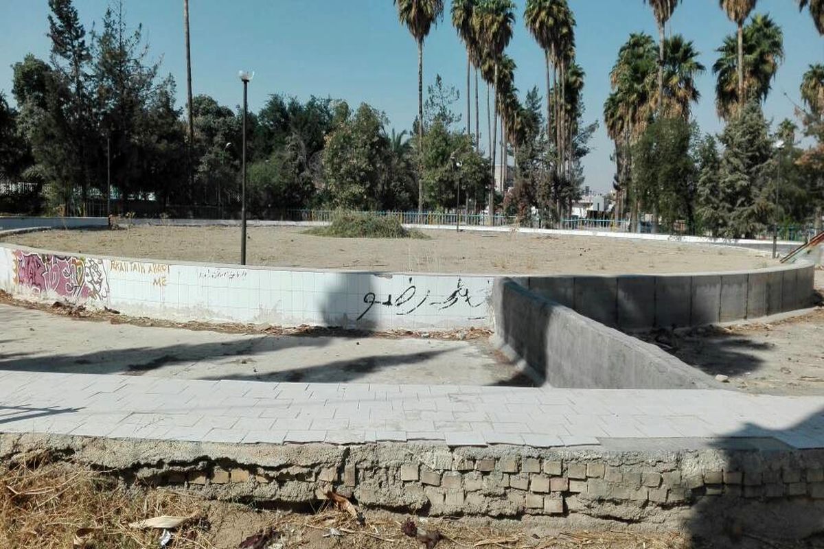 دهدشت شهری بدون از آب‌نما