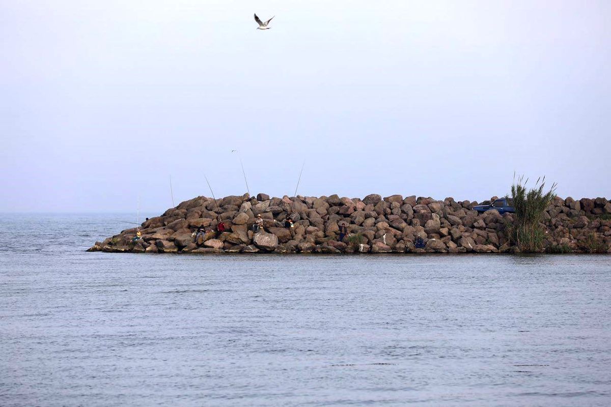 بندر چمخاله در لنگرود