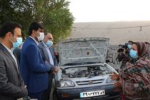 تقدیر وزیر راه و شهرسازی از تنها بانوی مکانیک هرمزگان