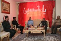 وزیر دفاع با خانواده شهید ربانی دیدار کرد