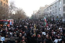 حضور چهره‌های لشکری و کشوری در مراسم تشییع پیکر پاک سردار سلیمانی