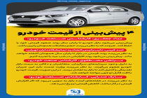 اینفوگرافیک/ پیش بینی قیمت خودرو