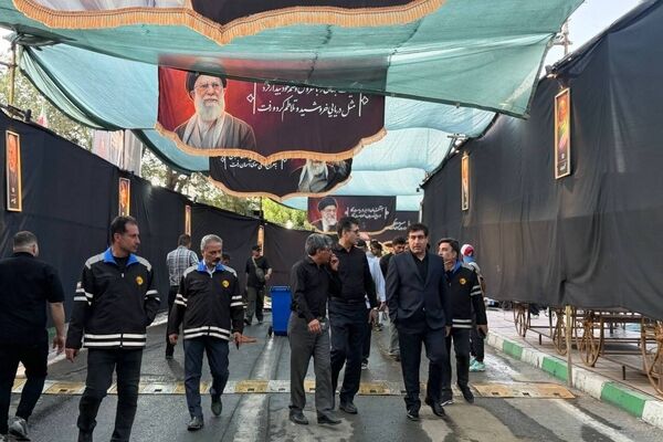 مدیرعامل توانیر از موکب‌ها و زائرسرای سعادت‌آباد بازدید کرد