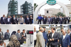 دیدار مدیرعامل بانک ملت با استاندار گلستان و بازدید از مجموعه های تولیدی و صنعتی این استان