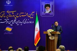  راه آهن رشت – قزوین در مراحل پایانی قرار دارد /نگاه بندرکاسپین و منطقه آزاد انزلی به توریسم و گردشگری است