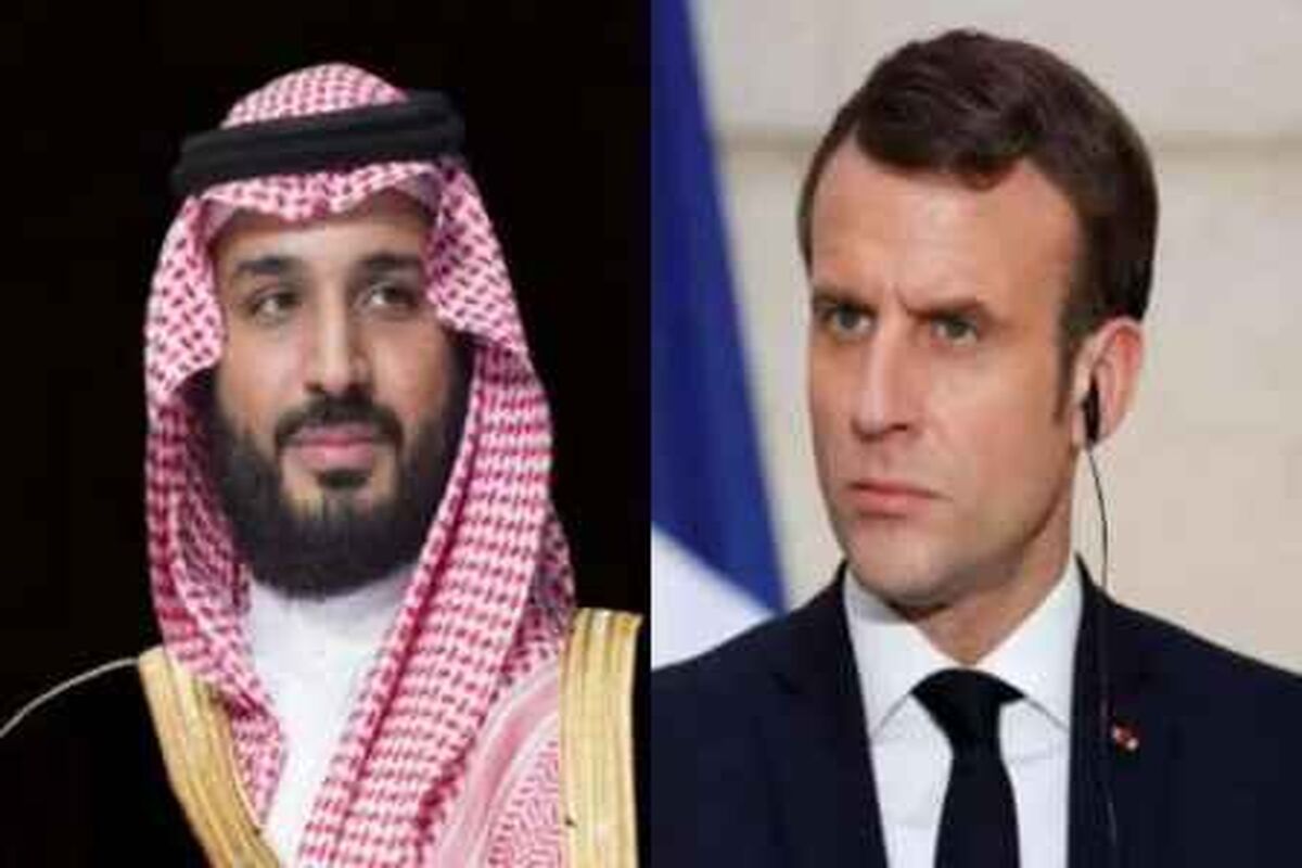ماکرون و بن سلمان