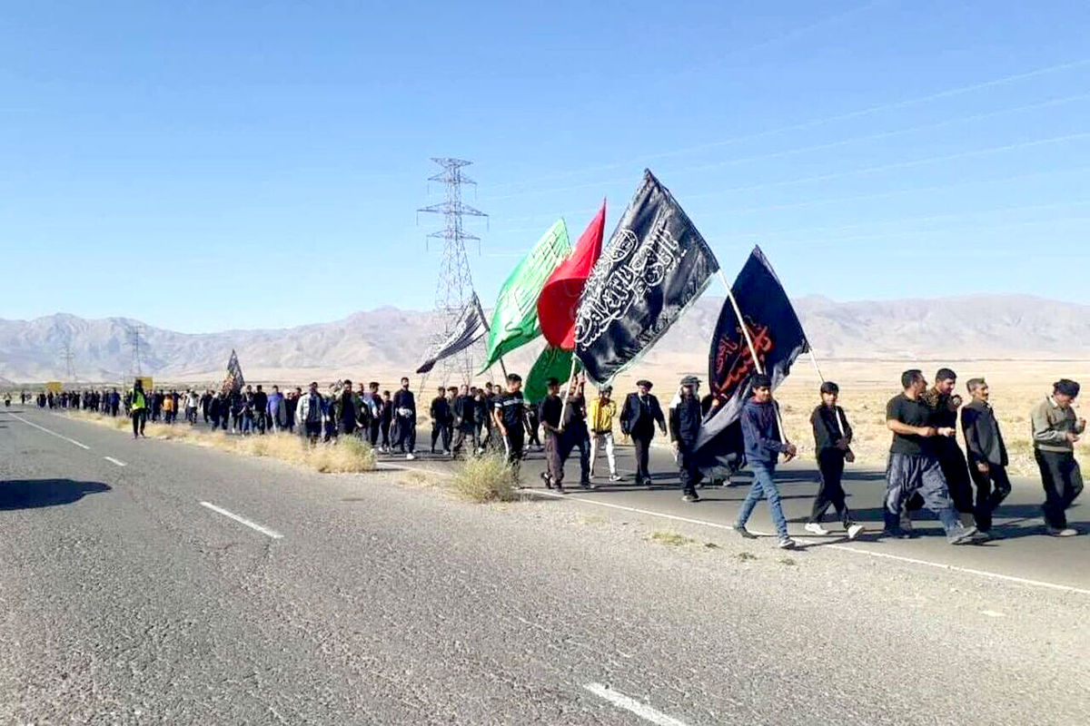  زائران پیاده امام رضا (ع) 