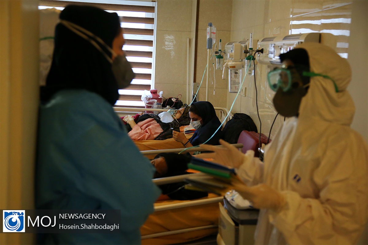 جهادگران سلامت بیمارستان کامکار قم در خط مقدم مبارزه با کرونا