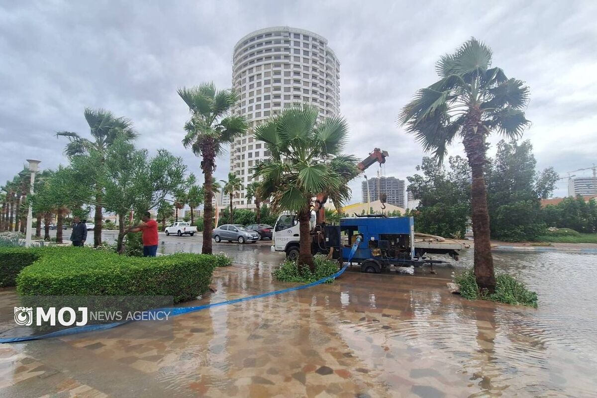 بارندگی در کیش