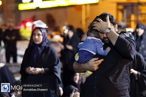 احیای شب بیست و یکم ماه مبارک رمضان در میدان امام حسین (ع)