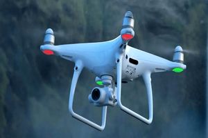 به‌کارگیری پهپادهای حرارتی هلال‌احمر در عملیات مهار آتش‌سوزی جنگل‌های هیرکانی