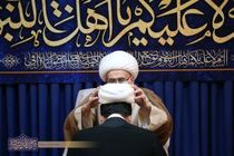 ملبس شدن طلاب جوان در عید مبعث 