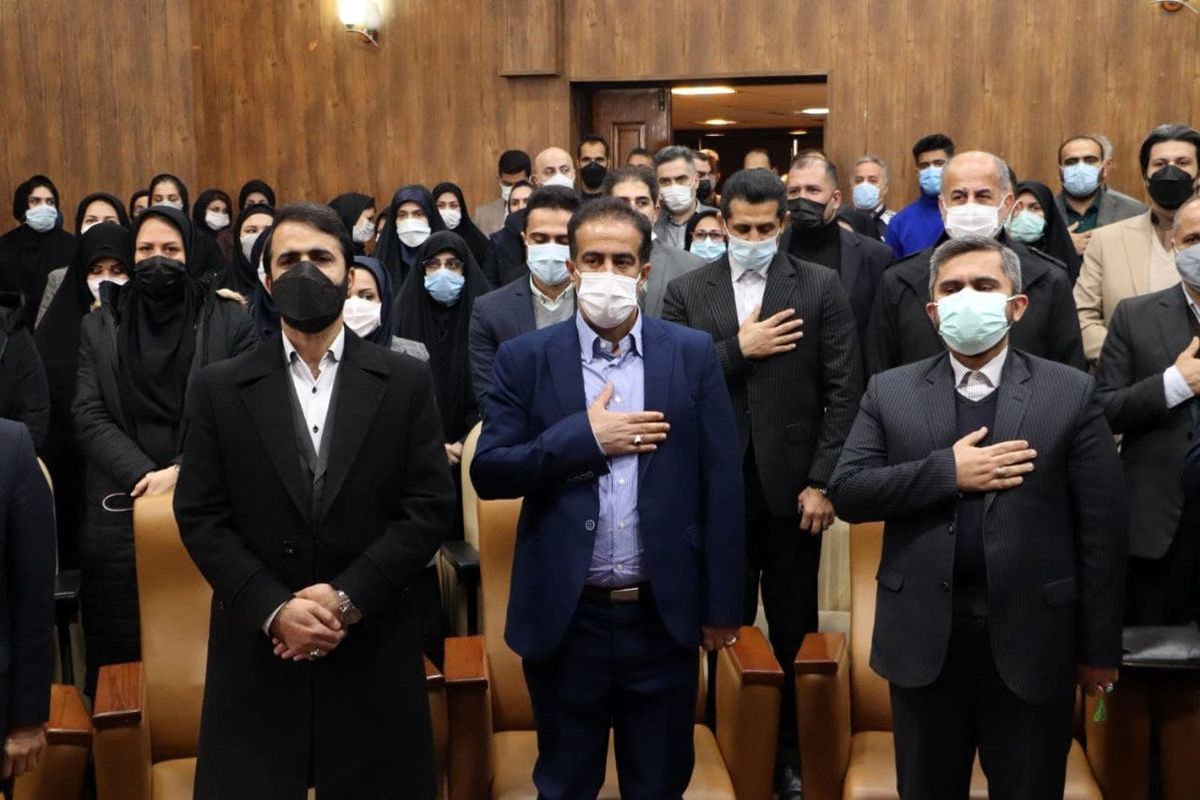 آیین تکریم از مریم بخشی و معارفه جهانبخش آرمان