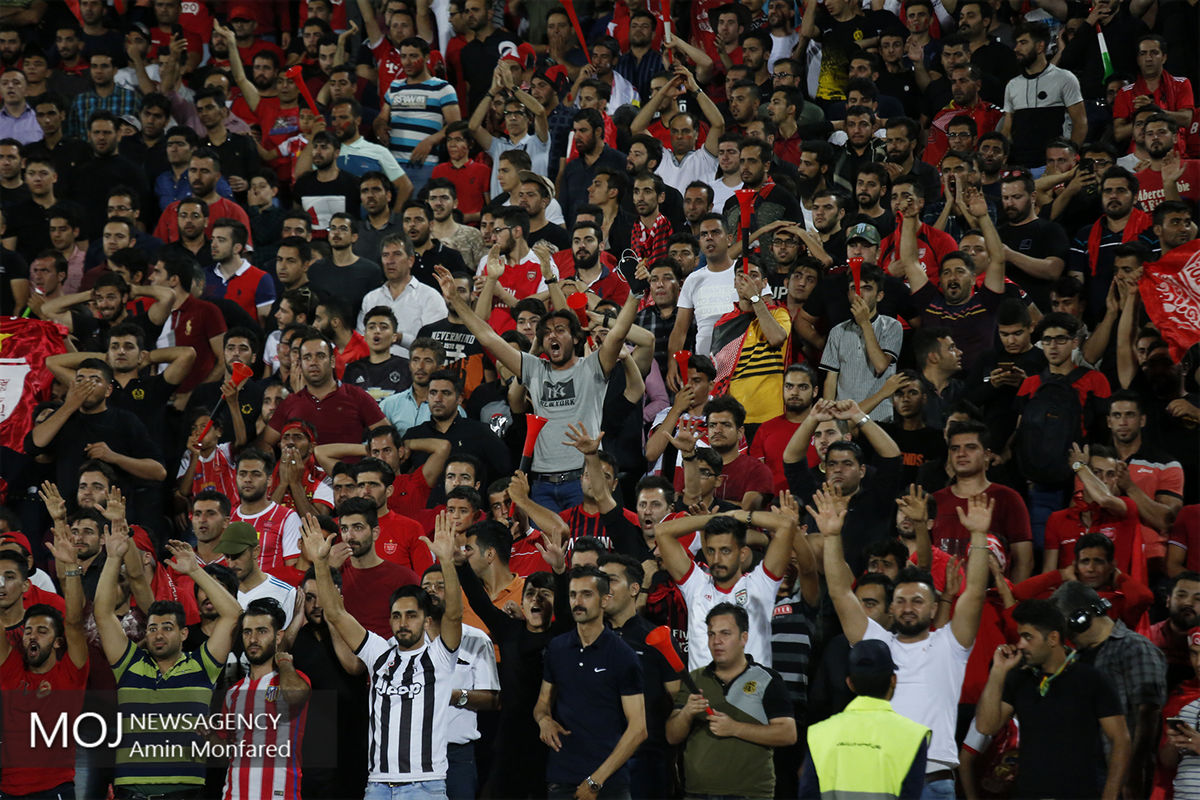 حاشیه دیدار تیم های فوتبال پرسپولیس ایران و الدحیل قطر