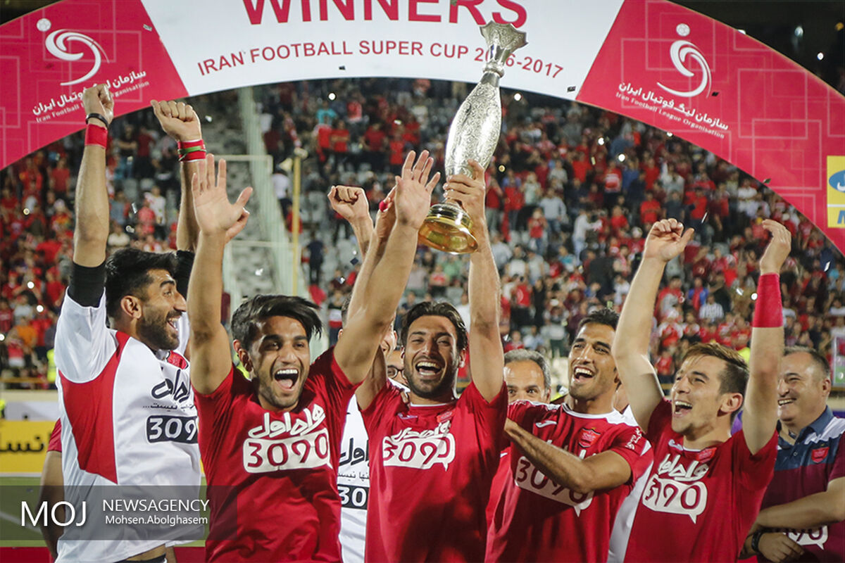 جشن قهرمانی پرسپولیس در سوپرجام
