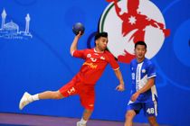 پیروزی تیم هندبال پسران ایران مقابل کویت در قهرمانی آسیا