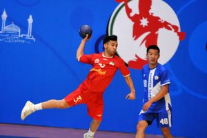 پیروزی تیم هندبال پسران ایران مقابل کویت در قهرمانی آسیا