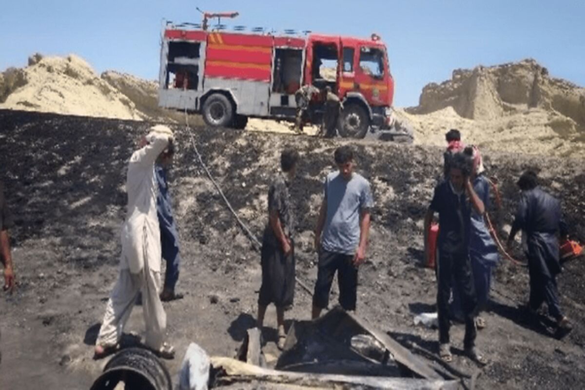 تصادف در جاده جاسک _ چابهار