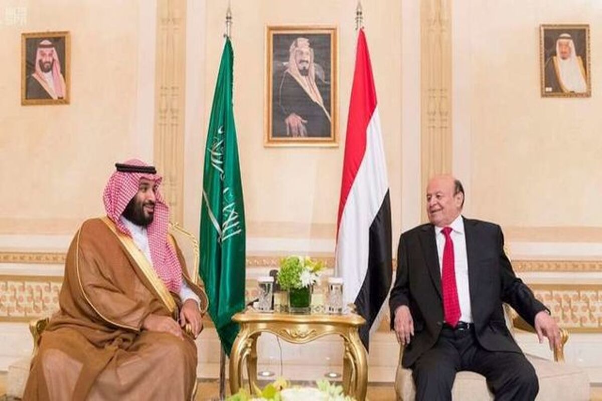 دیدار ولیعهد عربستان با رئیس‌جمهور فراری یمن