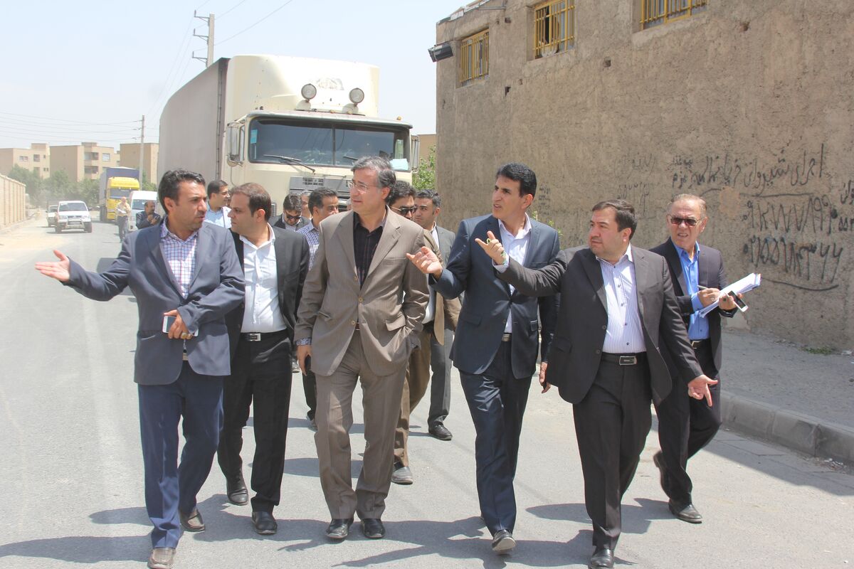بازدید مسئولان از حریم شهر