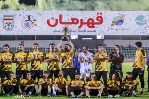 قهرمانی فوتبالیست‌های دهه شصت در کیش