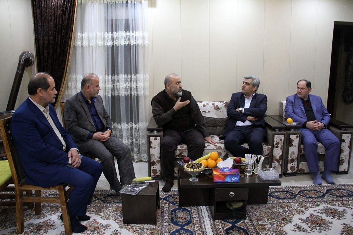 دیدار استاندار گیلان با جانباز