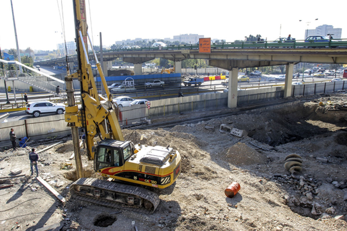 احداث سقف زیرگذر کوی نصر