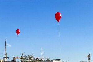 کیفرخواست چند نفر به دلیل ترکیدن بالن در تهران