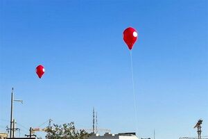 کیفرخواست چند نفر به دلیل ترکیدن بالن در تهران