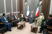 معاون امور استان‌های سازمان صداوسیما در سفر به کیش با امام جمعه کیش دیدار کرد