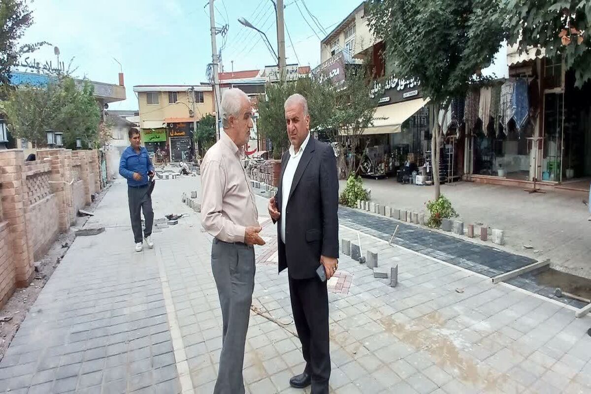 بازدید فرماندار ساری از بافت کهن