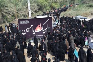 برگزاری آیین جاماندگان اربعین حسینی در میناب