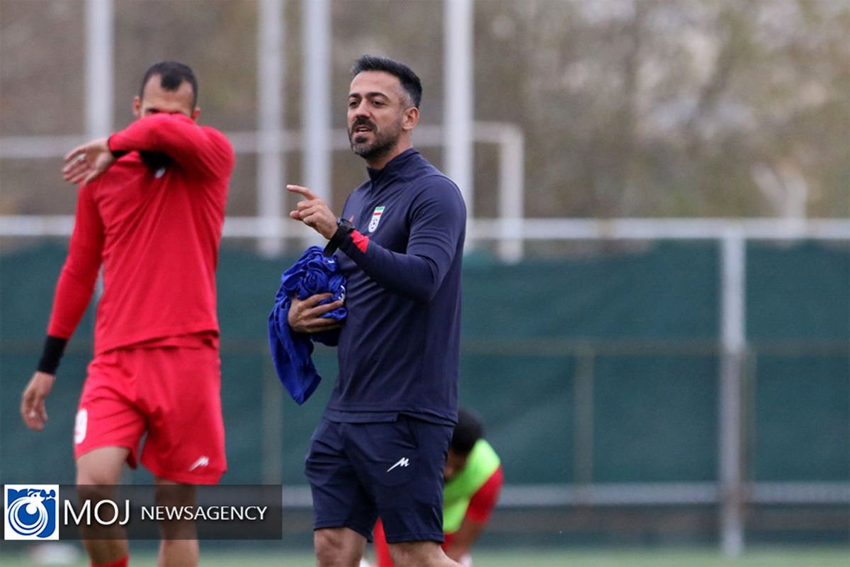 اولین تمرین تیم ملی فوتبال زیرنظر قلعه نویی