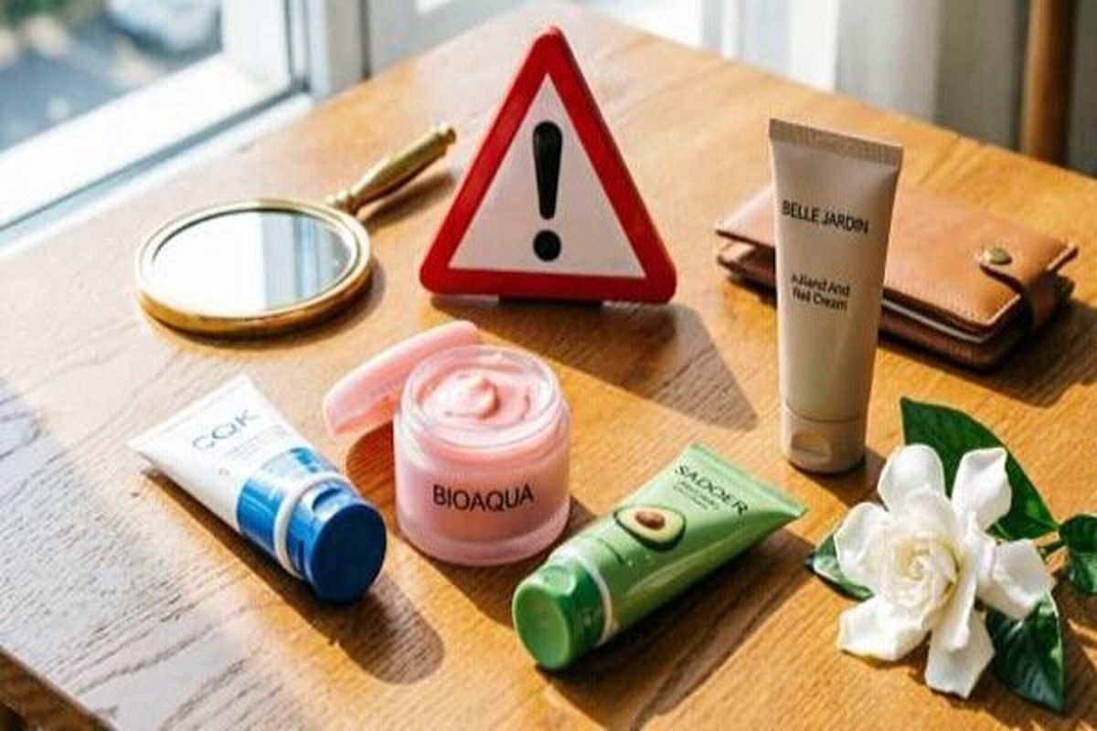 کرم‌های غیرمجاز پاکسازی پوست