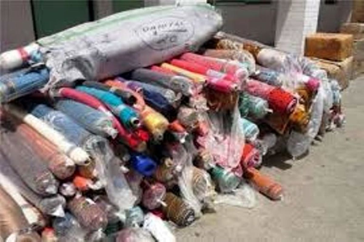 اصفهان- کشف پارچه قاچاق