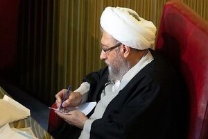 آیت الله آملی لاریجانی شهادت 2 قاضی عالی‌رتبه دیوان عالی کشور را تسلیت گفت