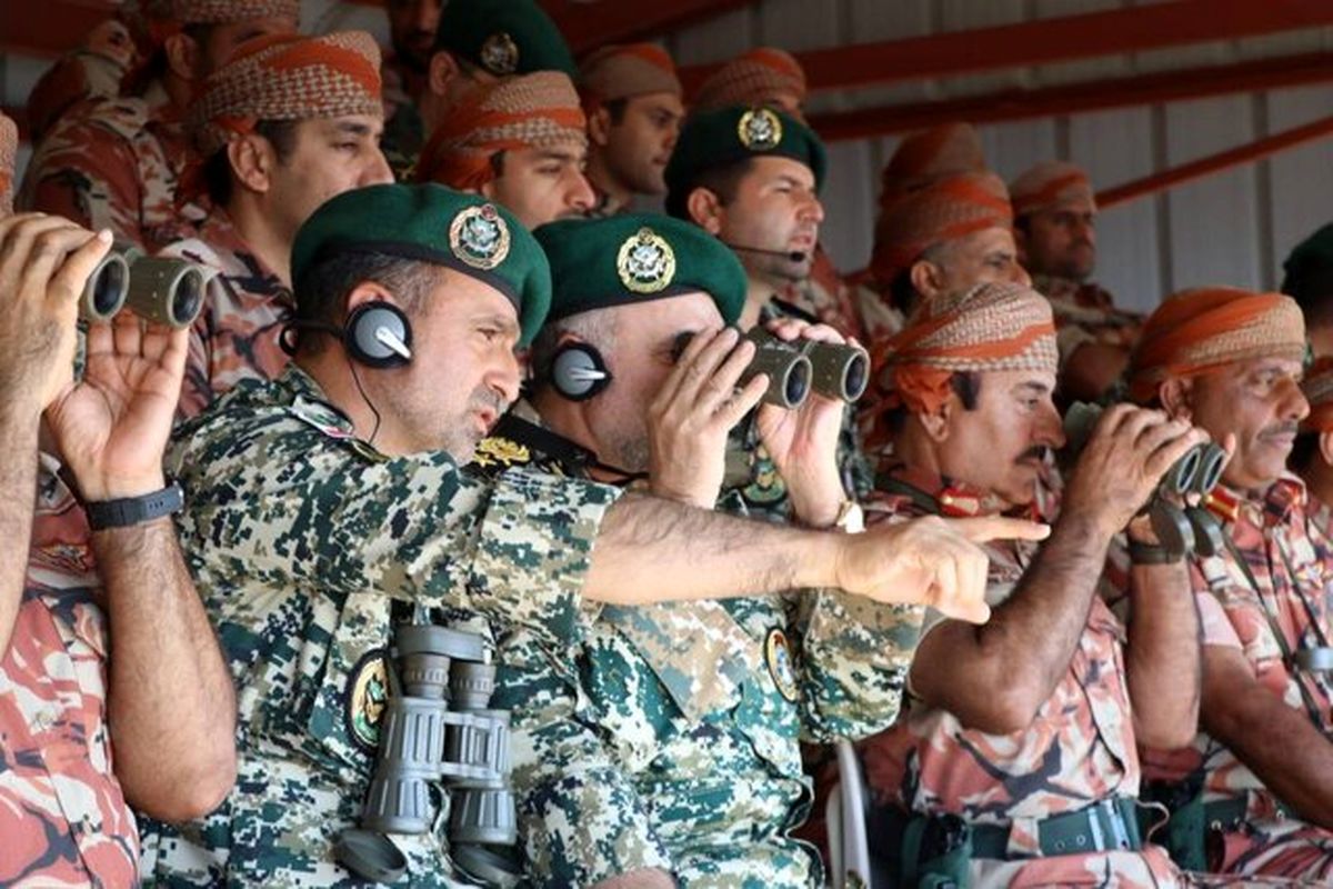 رزمایش ایران و عمان