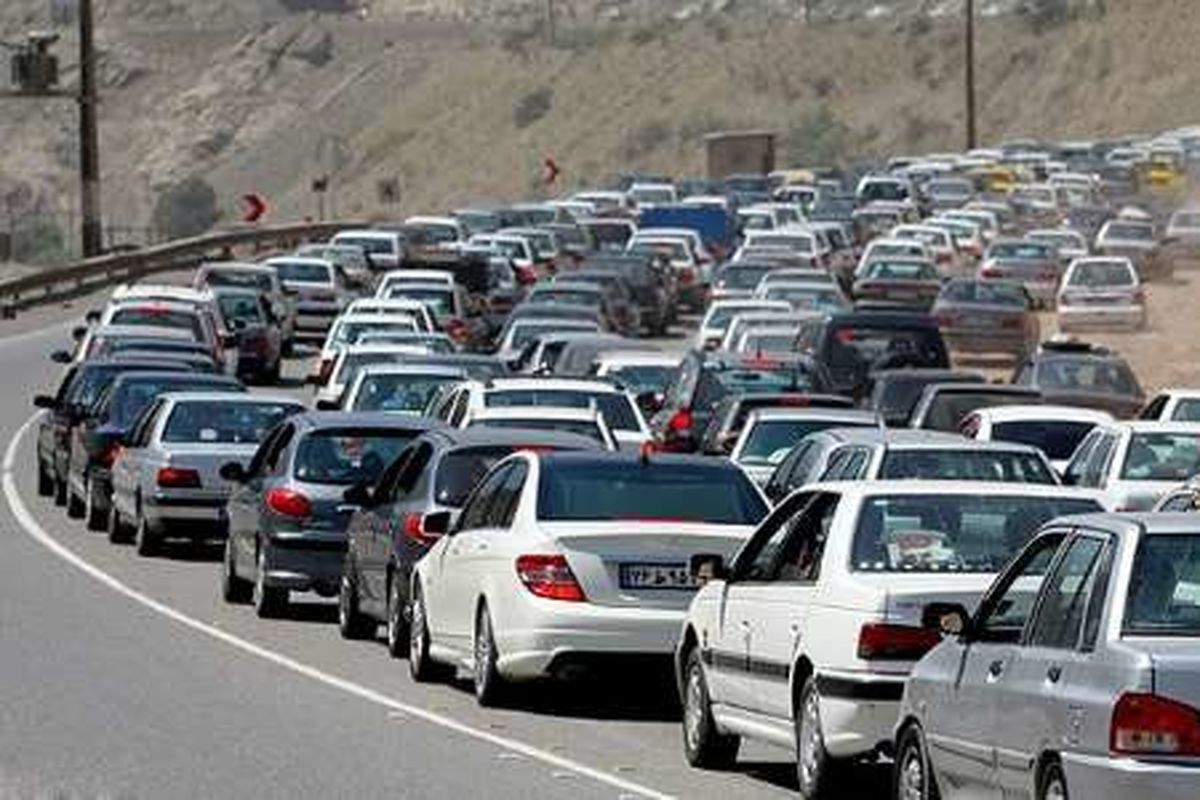  ترافیک در محورهای منتهی به رشت
