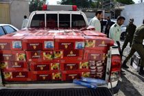 توقیف محموله کالای دخانی قاچاق در پارسیان