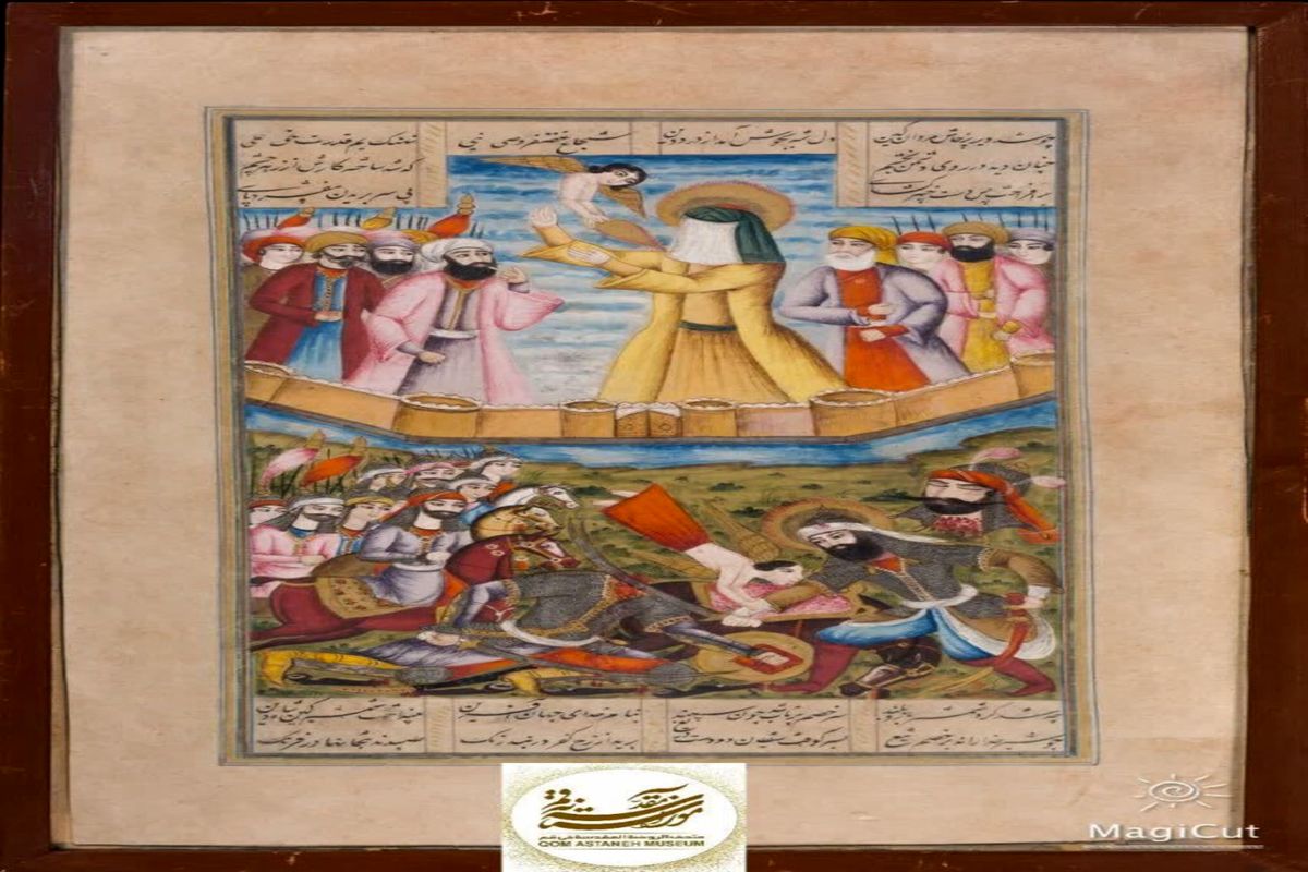 تابلو جنگ خندق