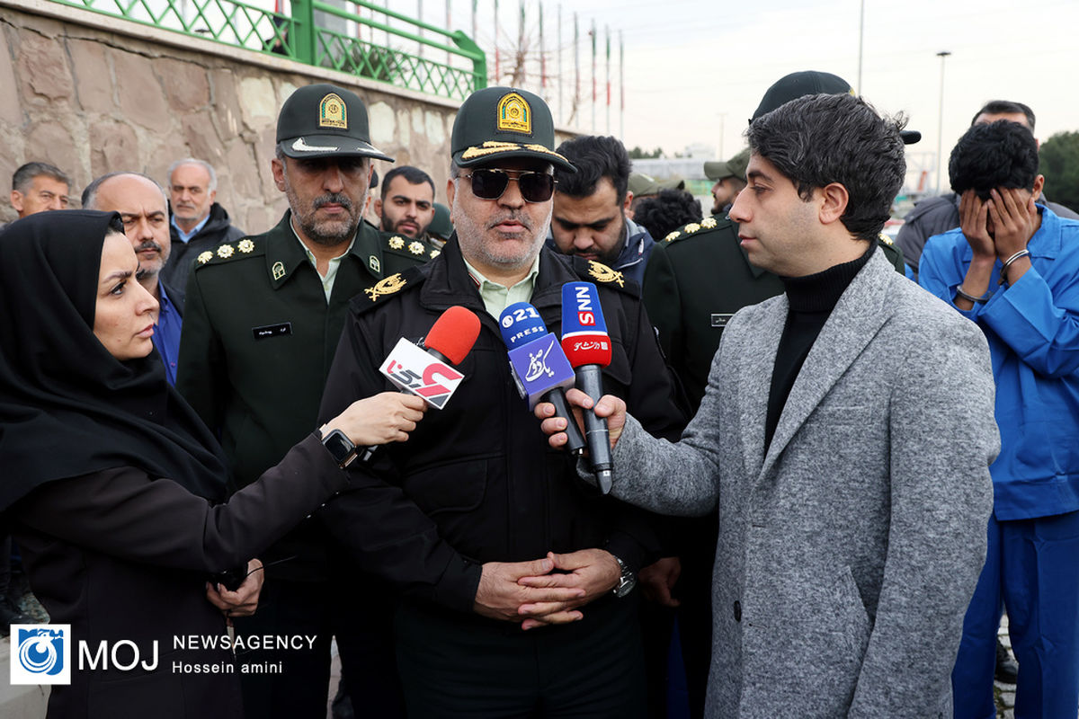 بازسازی صحنه قتل در بوستان نهج البلاغه تهران