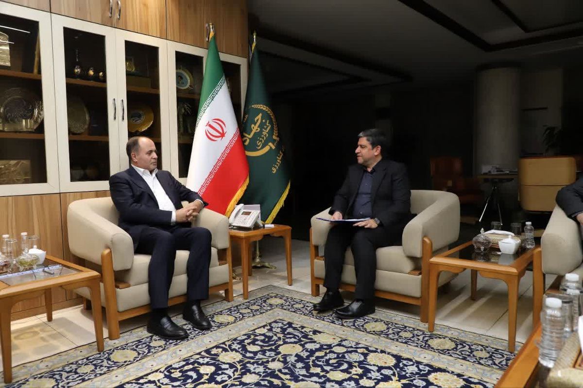 دیدار استاندار اردبیل با وزیر جهاد کشاورزی