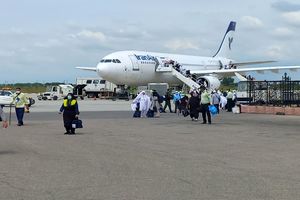 نخستین گروه حجاج مازندرانی وارد کشور شدند