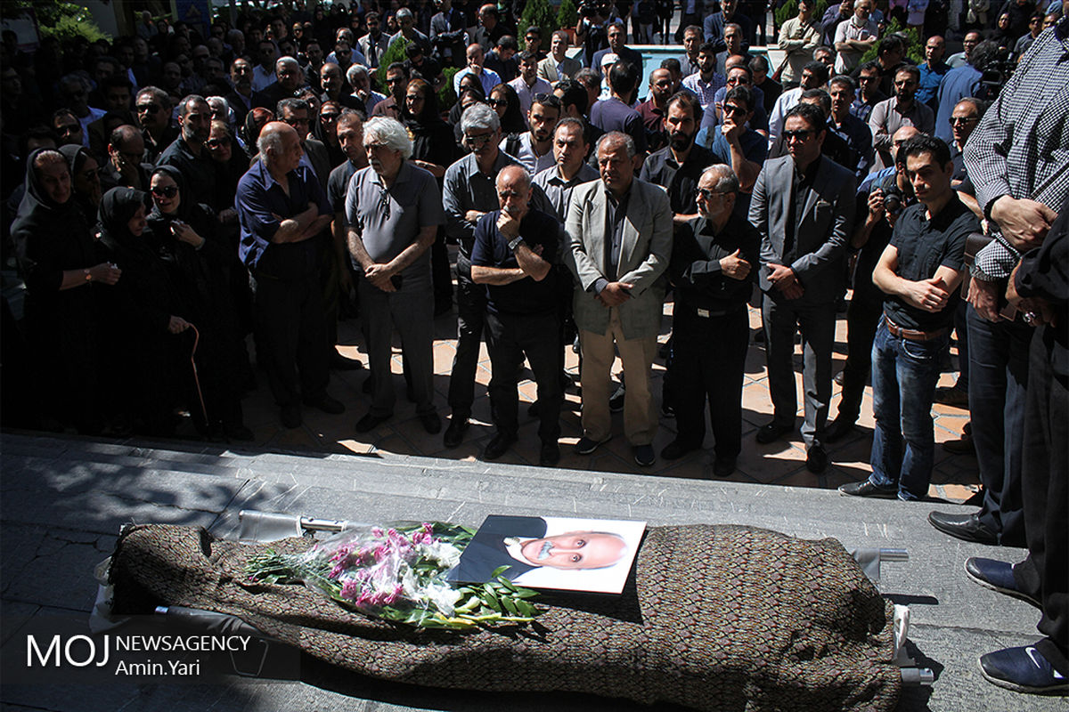 تشییع پیکر علی رضا سلطانی شاد