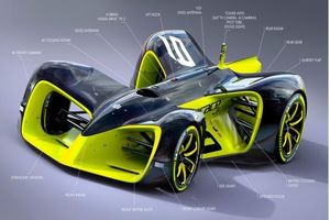 ساخت اولین خودروی مسابقه‌ای خودران