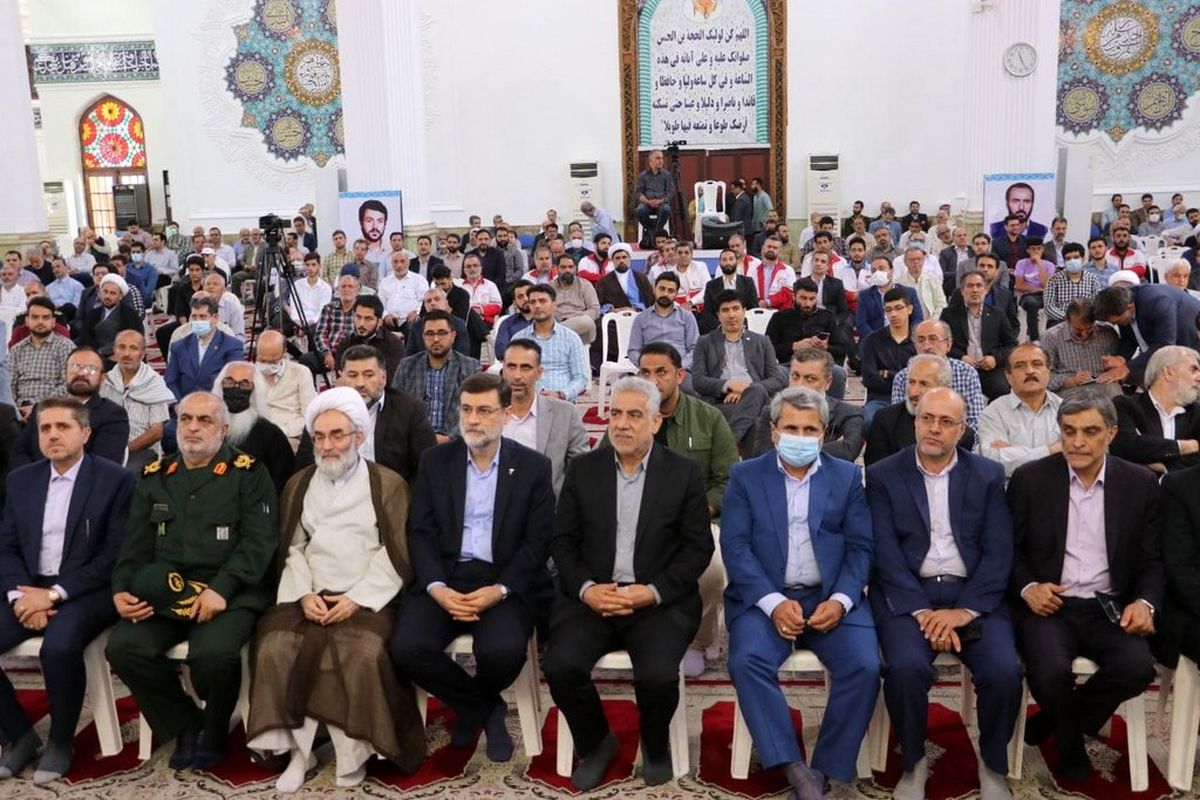 مراسم بزرگداشت شهدای هفت تیر